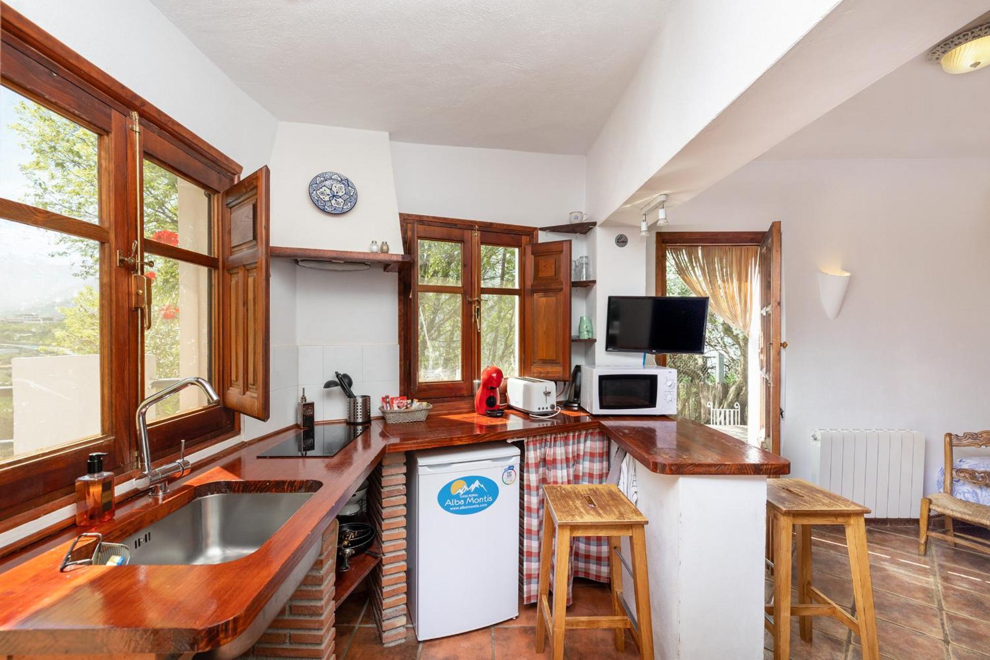 Casa Rural Alba Montis Güéjar Sierra Eksteriør billede